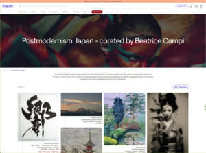 curated japanese calligraphy featured in singulart postmodernism japan